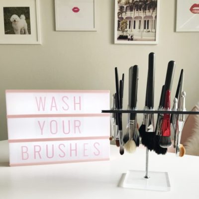 How & Why You Should Wash Your Makeup Brushes