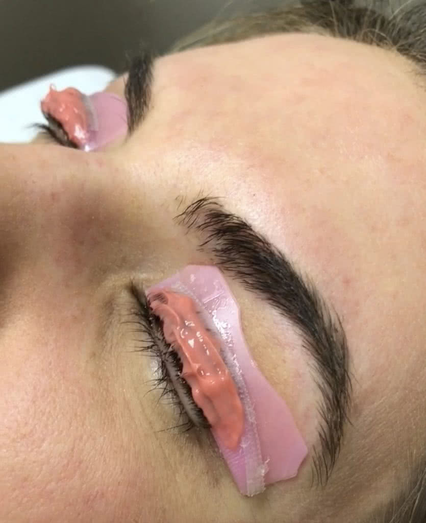 Lash Lift in action