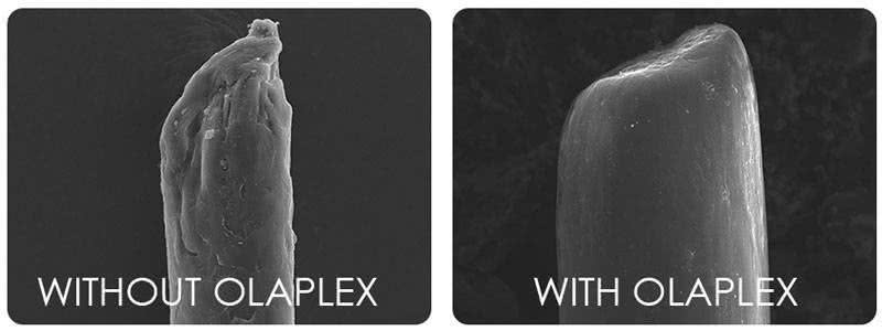 Olaplex hair strands