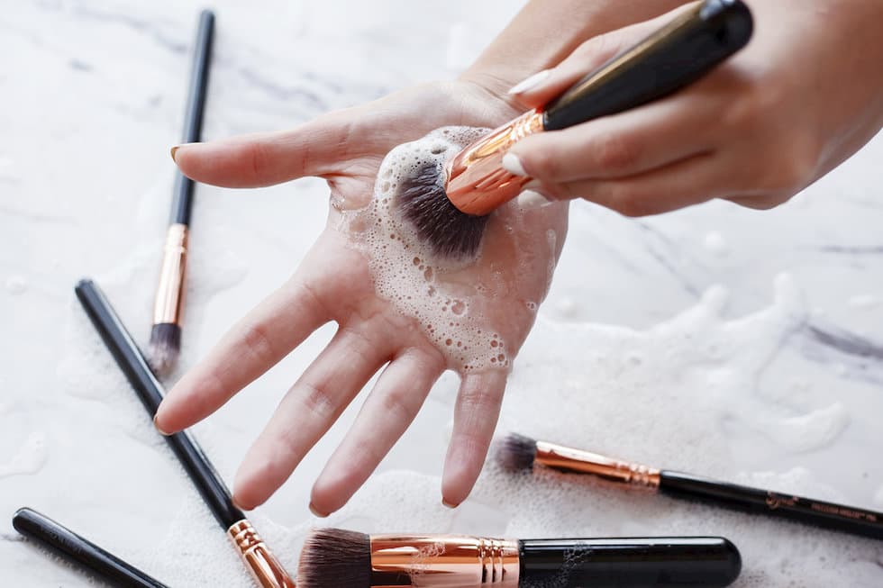 Cleaning Makeup Brushes Like A Pro