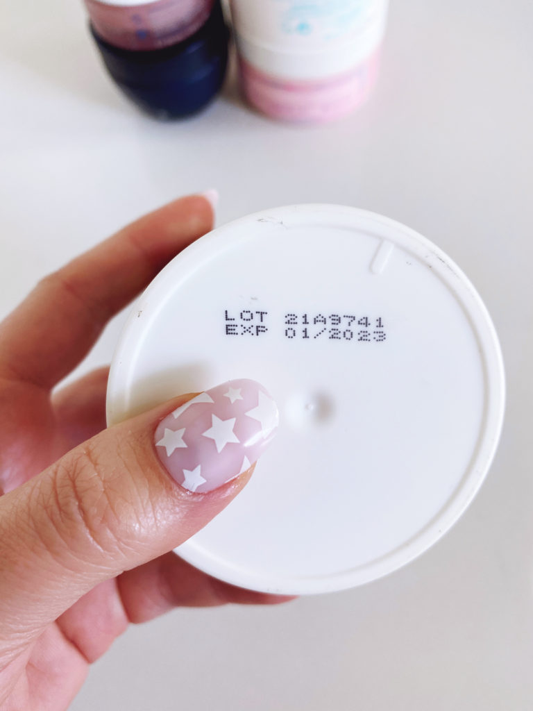 Skincare expiration date