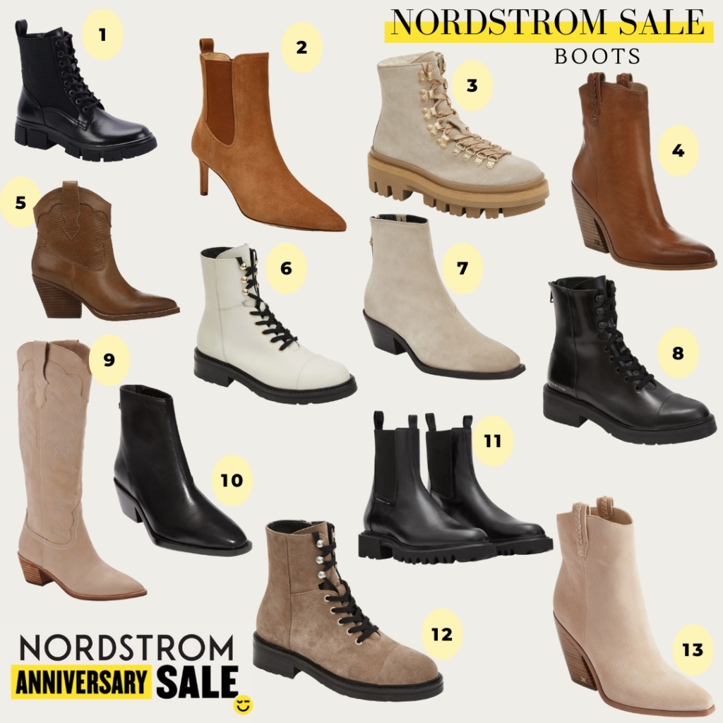 Nordstrom Anniversary sale boot picks by Lauren Erro