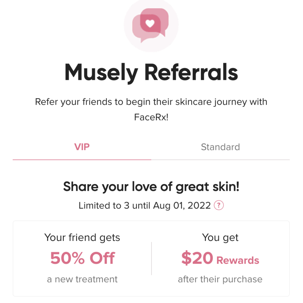 Musely referral deal