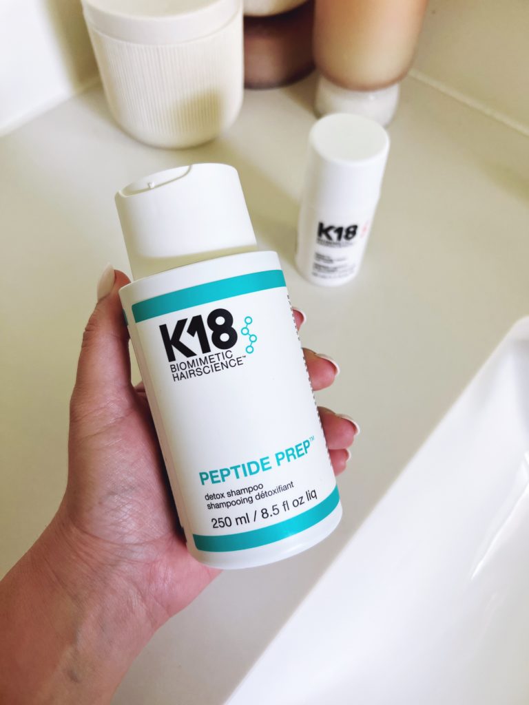K18 Peptide Prep detox shampoo review