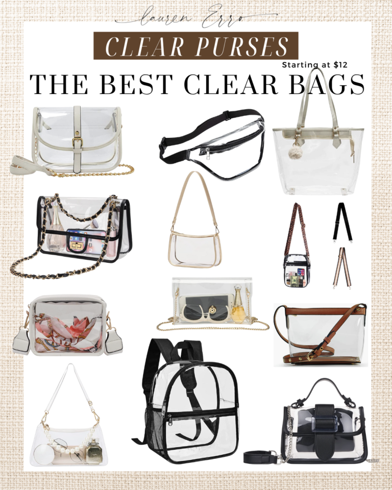 12 stadium-approved clear purses that are surprisingly stylish