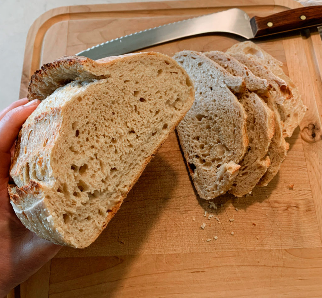 Organic homemade bread
