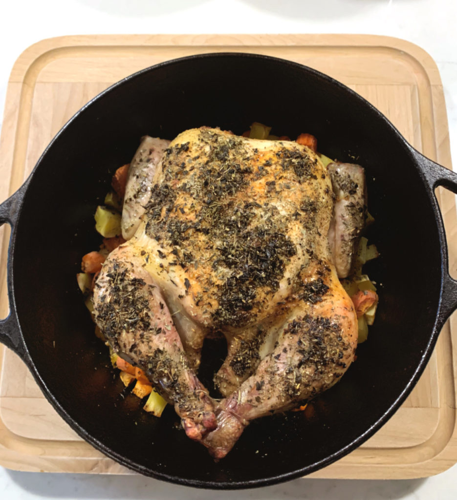 Organic roasted chicken