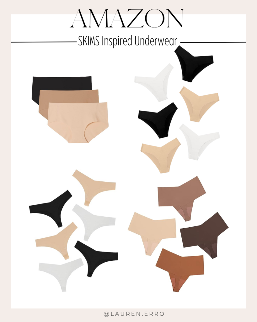 skims inspired underwear dupe