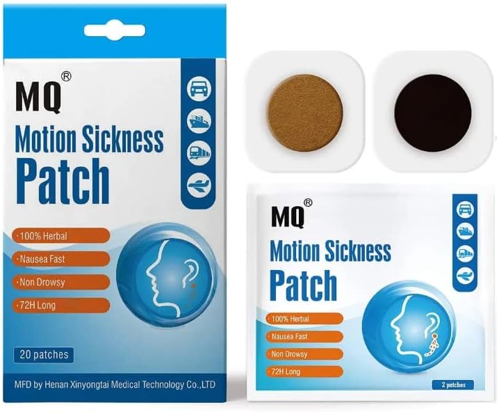 Motion sickness patches