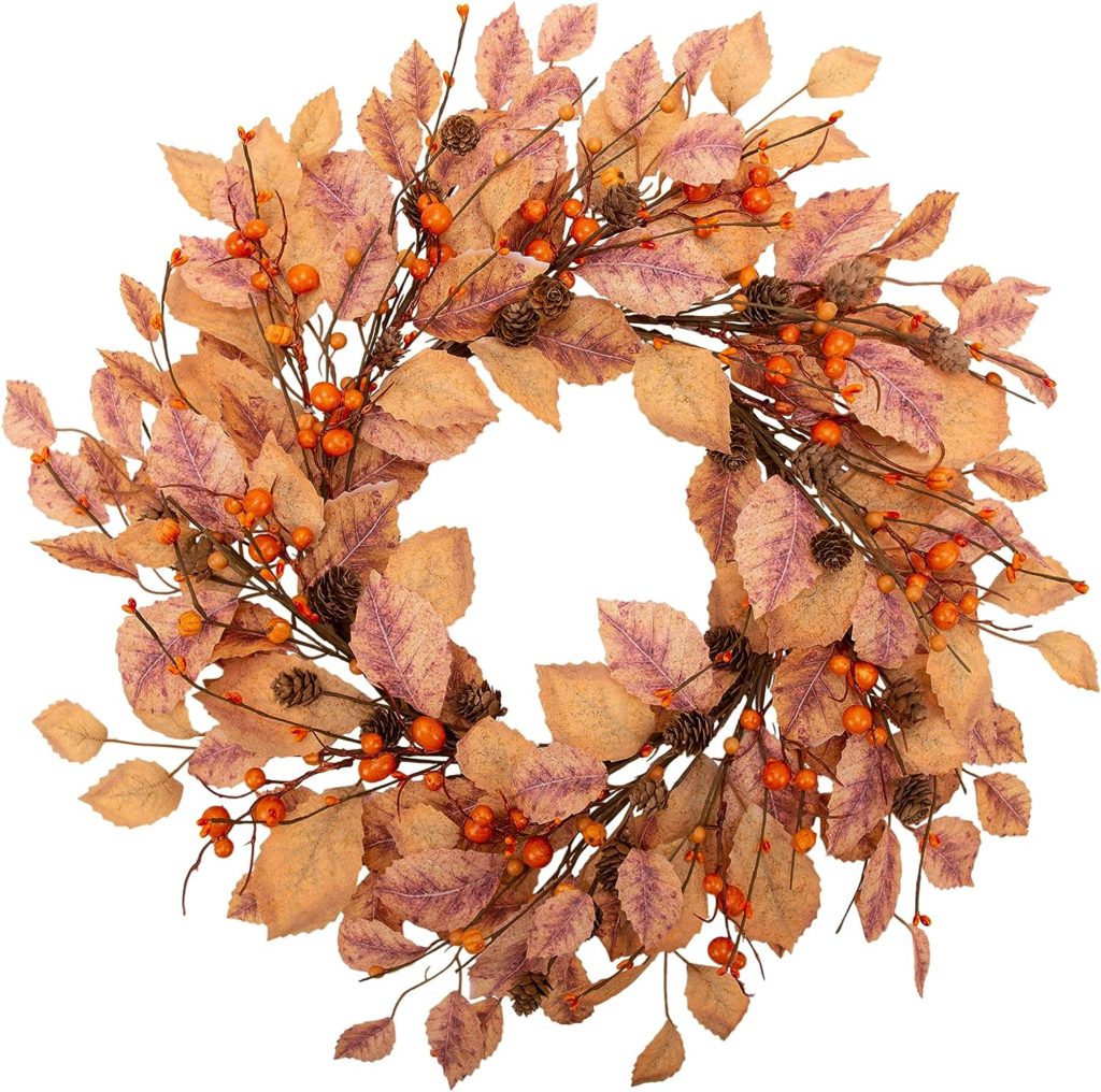 Fall Leaves Wreath 