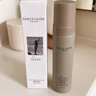 Dolce Glow Self Tanner Review- Lusso Self Tanning Mousse