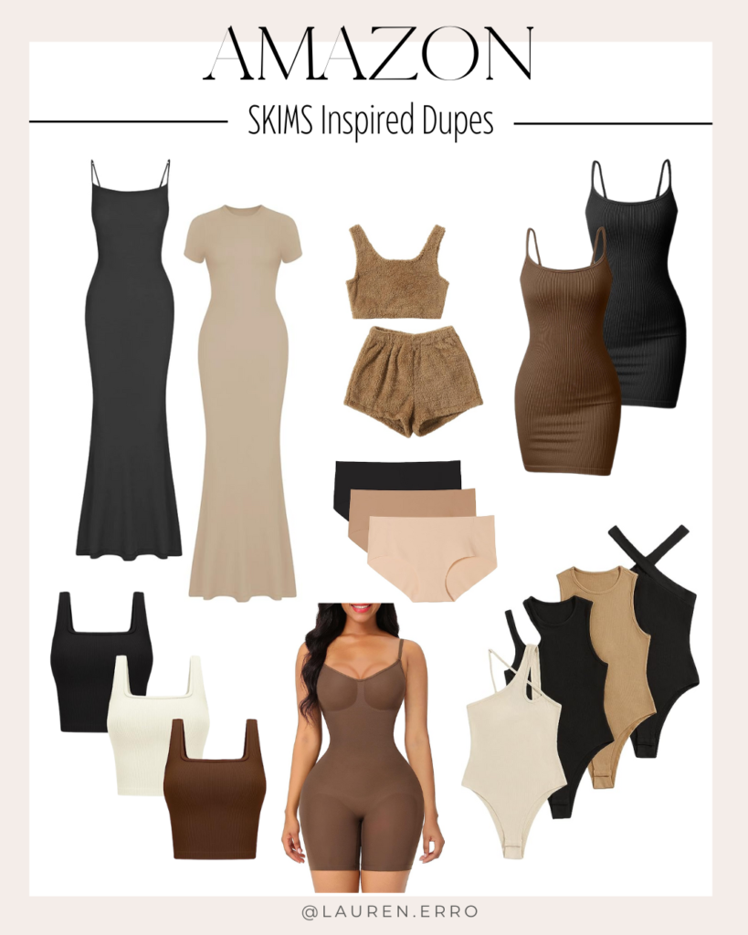 Skims Shapewear Skims Dupes Body til kvinder L/XL 1056, L/XL