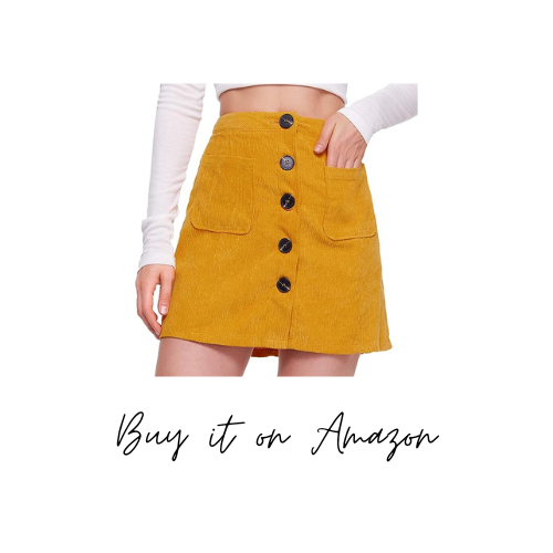 Mustard Skirt