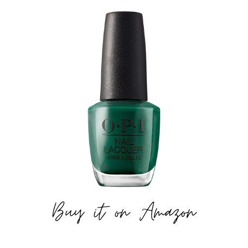 green opi nail polish holiday nail ideas