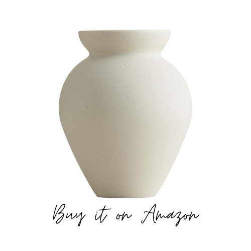 off-white vase