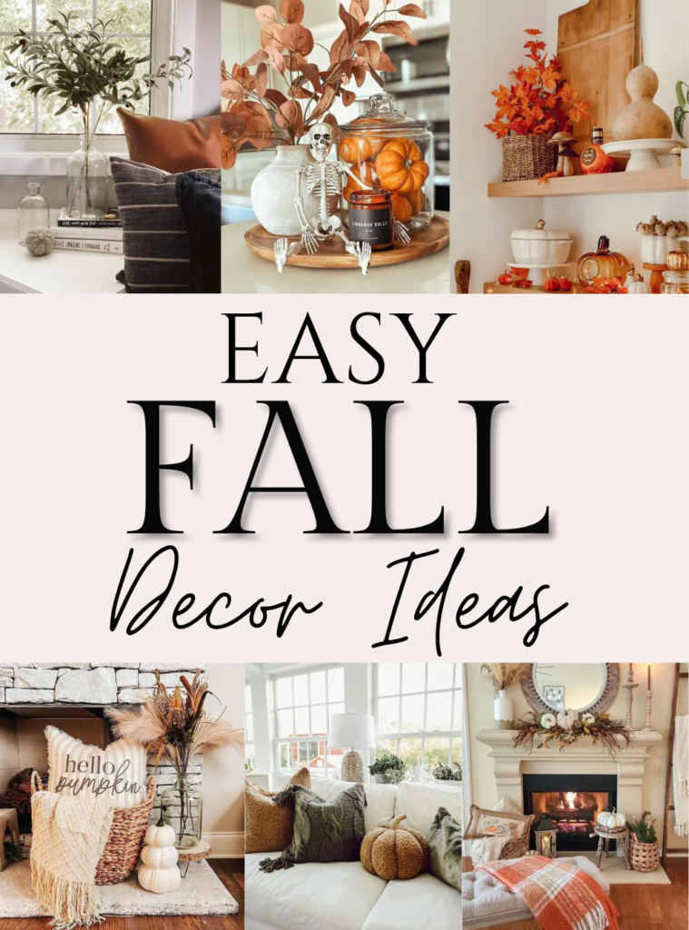 easy fall decor idea