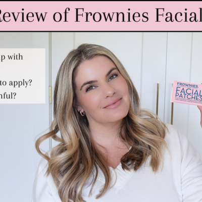 Honest Frownies Facial Patches Review
