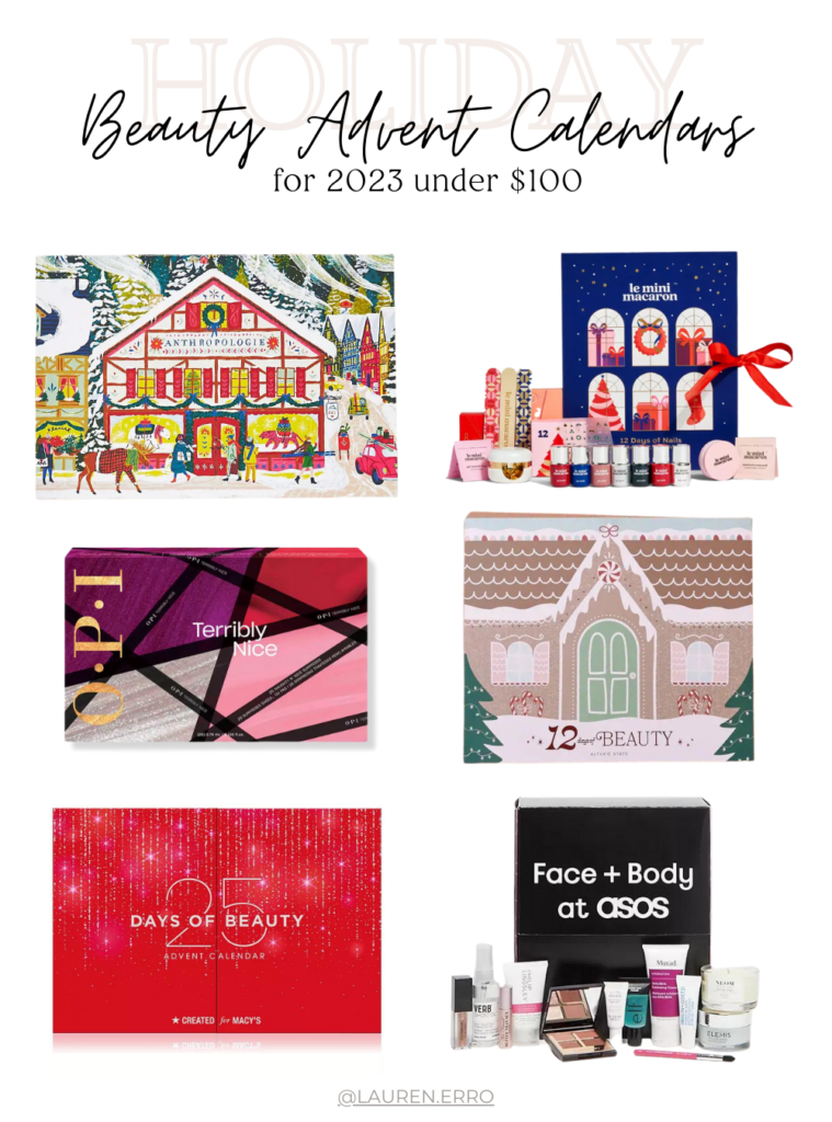 Holiday Beauty Advent Calendars Under $100
