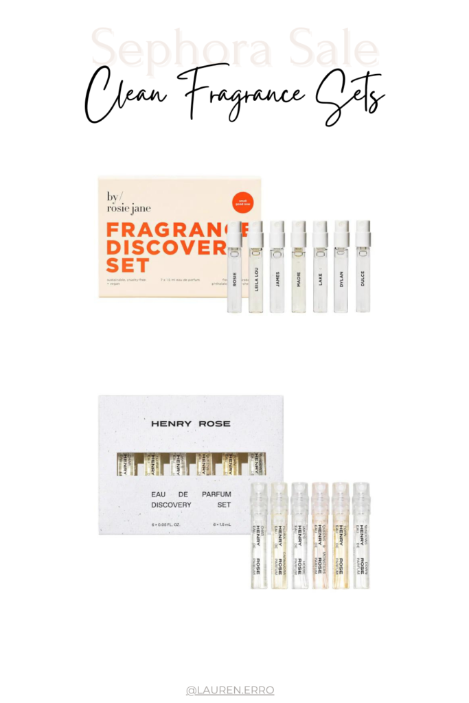 Sephora Sale clean fragrance samplers