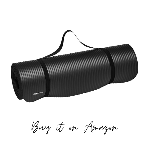Amazon Basics 1/2-Inch Extra Thick Yoga Mat