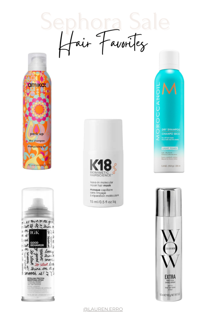 Sephora Sale Hair Favorites