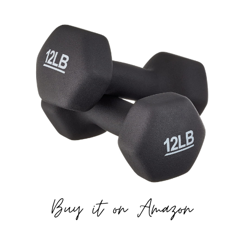 Amazon Basics Neoprene Workout Dumbbells