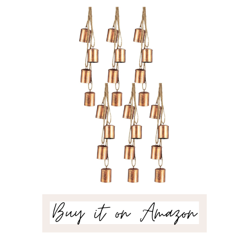 brass Christmas bells