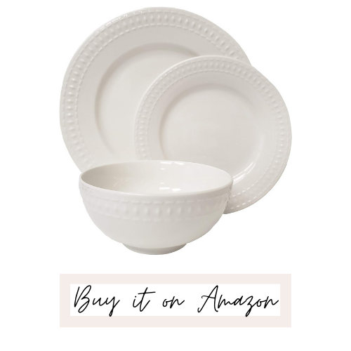 white dinnerware | plates