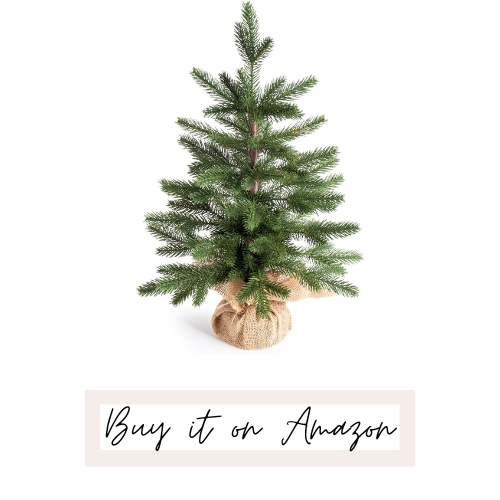 Tabletop Christmas tree | Christmas Decor