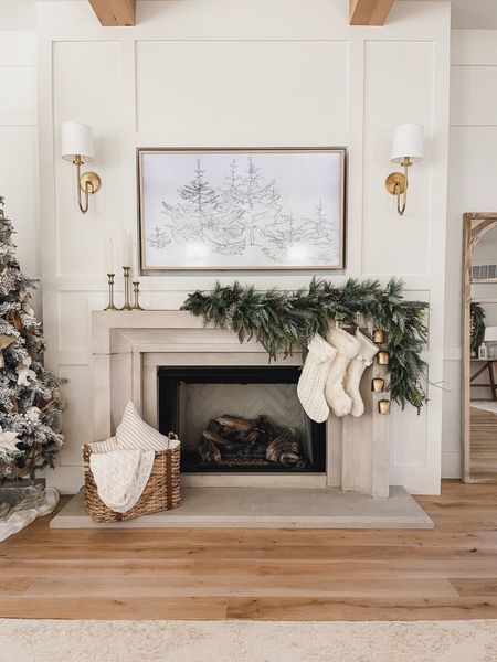 Christmas Mantle decor