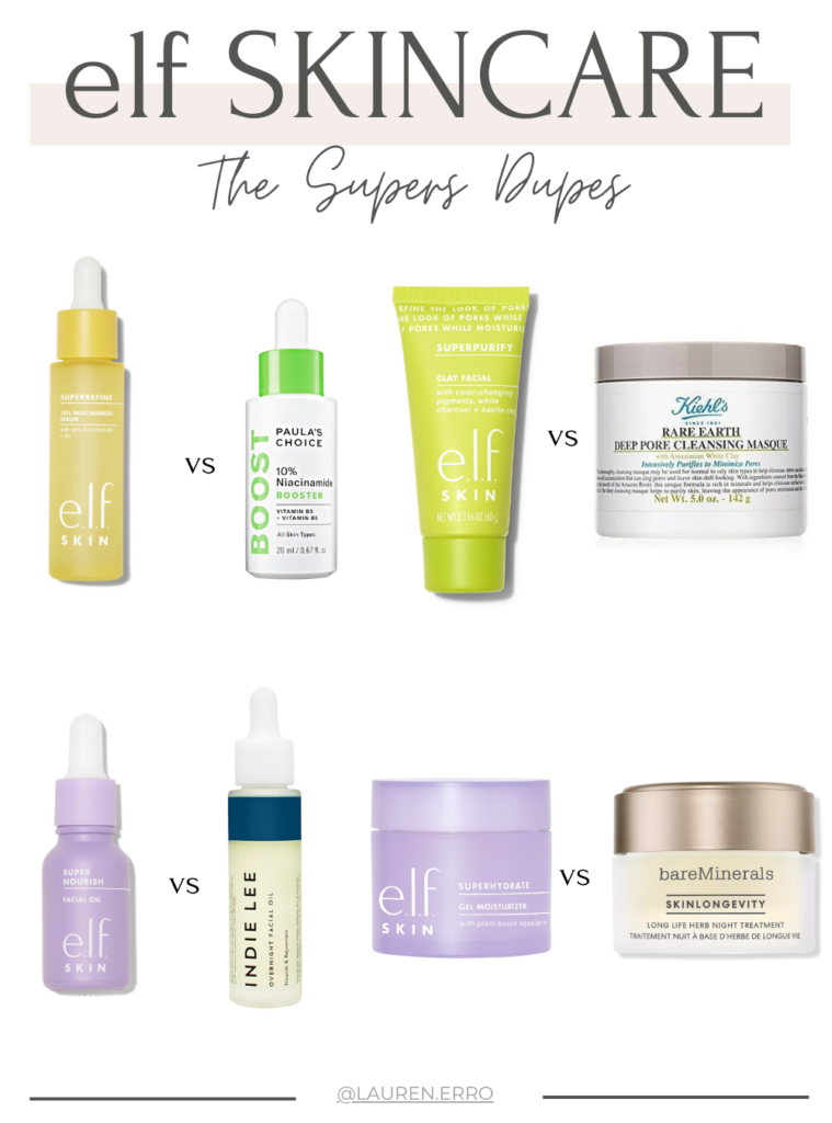elf "The Supers" Dupes | elf Skincare Dupes