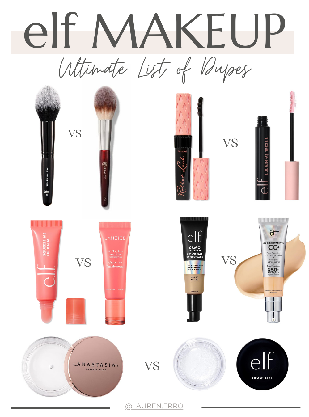 Elf Makeup gives you amazing quality options at an affordable price