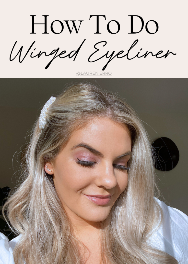 The Easiest Guide for how to do Winged Eyeliner