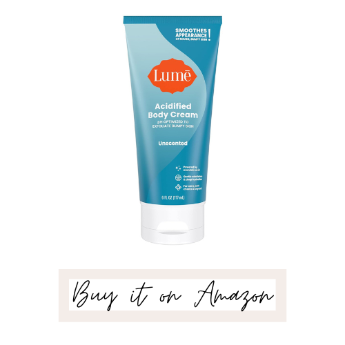 Lume Acidified Body Cream (unscented)