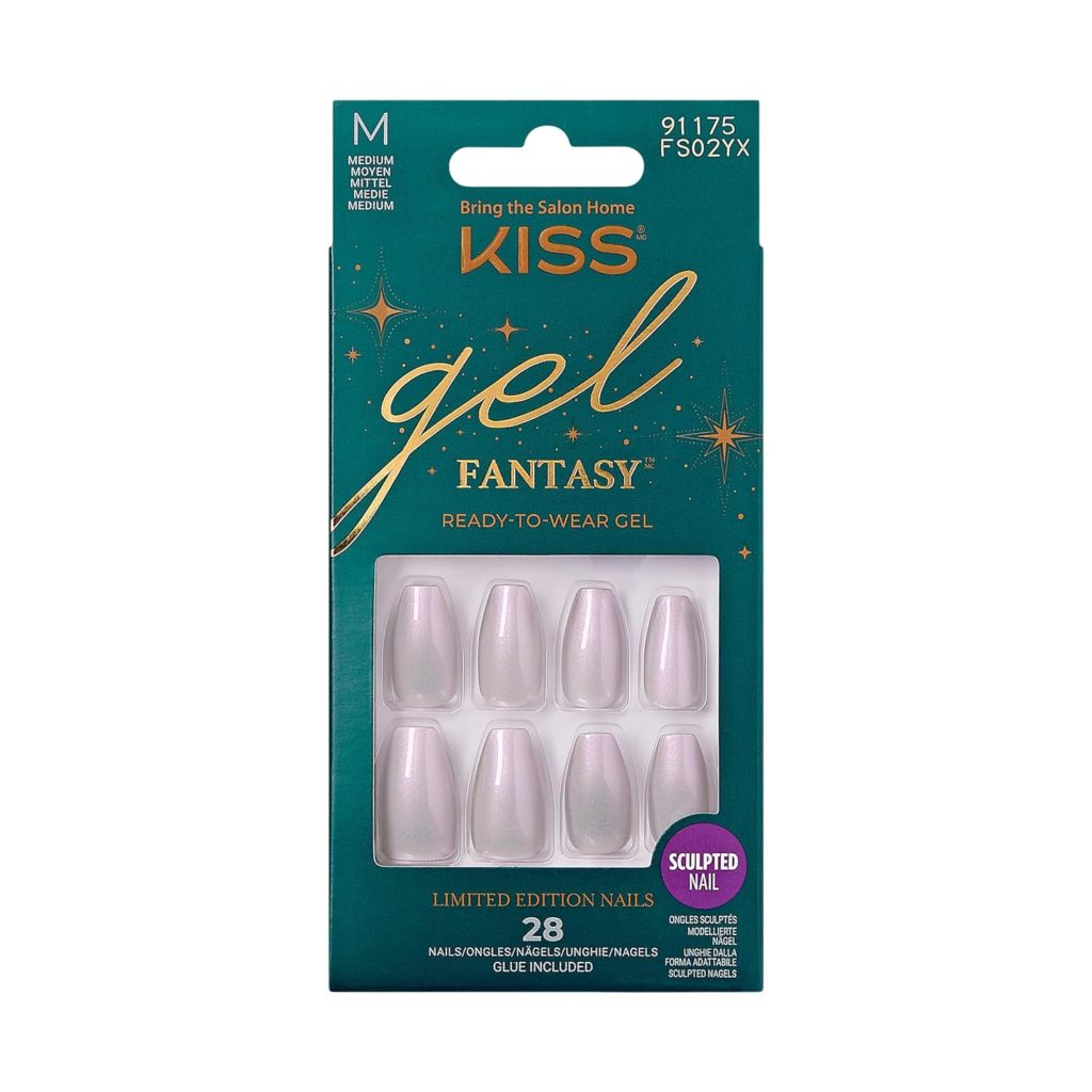 KISS gel fantasy press on nails