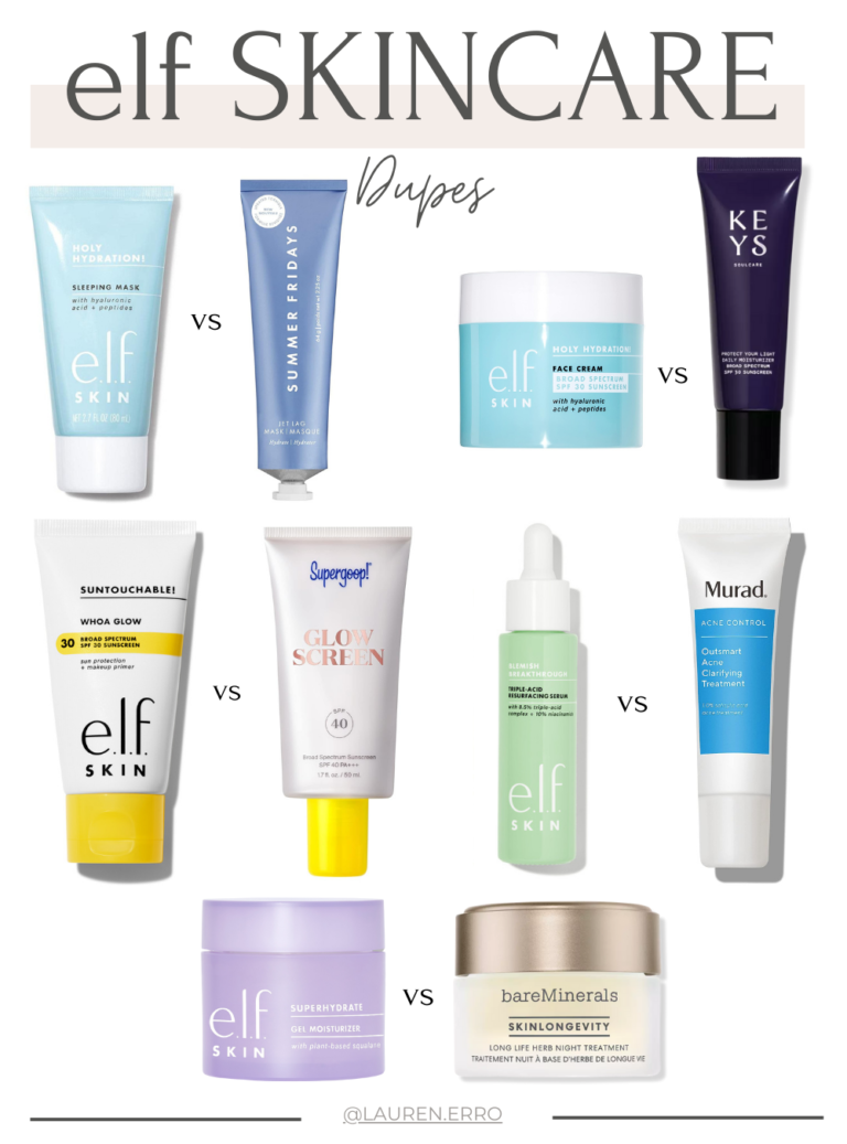 The Best elf Skincare Dupes