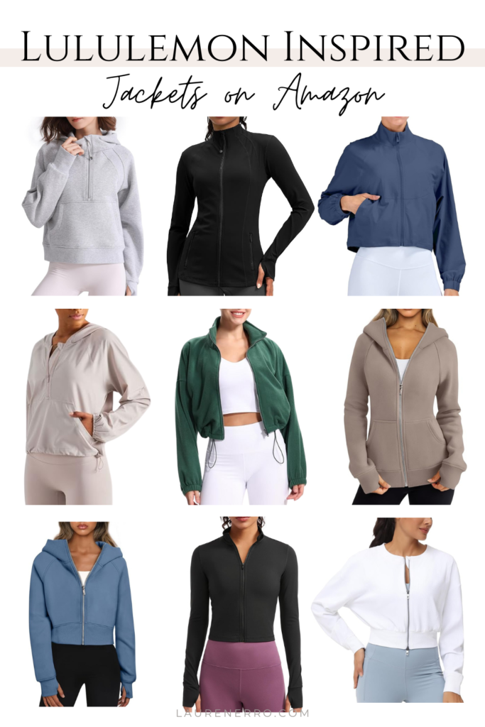 Lululemon Dupes - Jackets