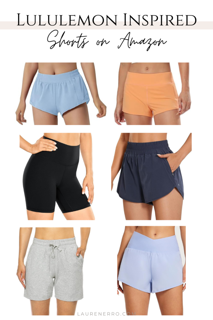 Lululemon Activewear Dupes - Shorts