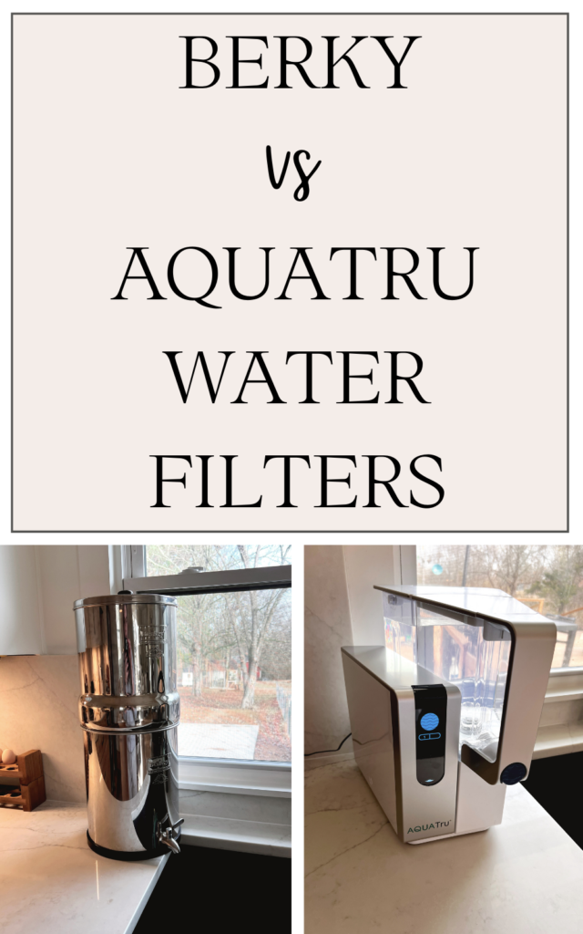 AquaTru Carafe Waterfilter + 1 year filter pack + FREE descaling kit! –  AquaTru Water