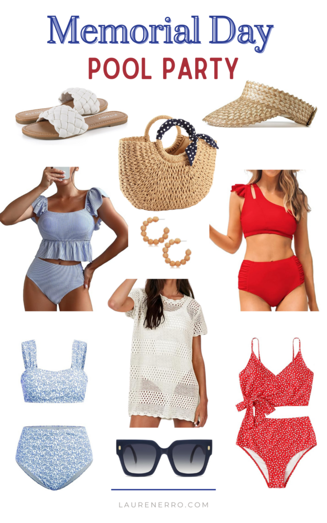 Memorial Day Pool Party Outfit Ideas