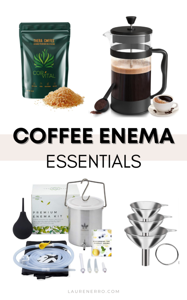 Coffee enema essentials