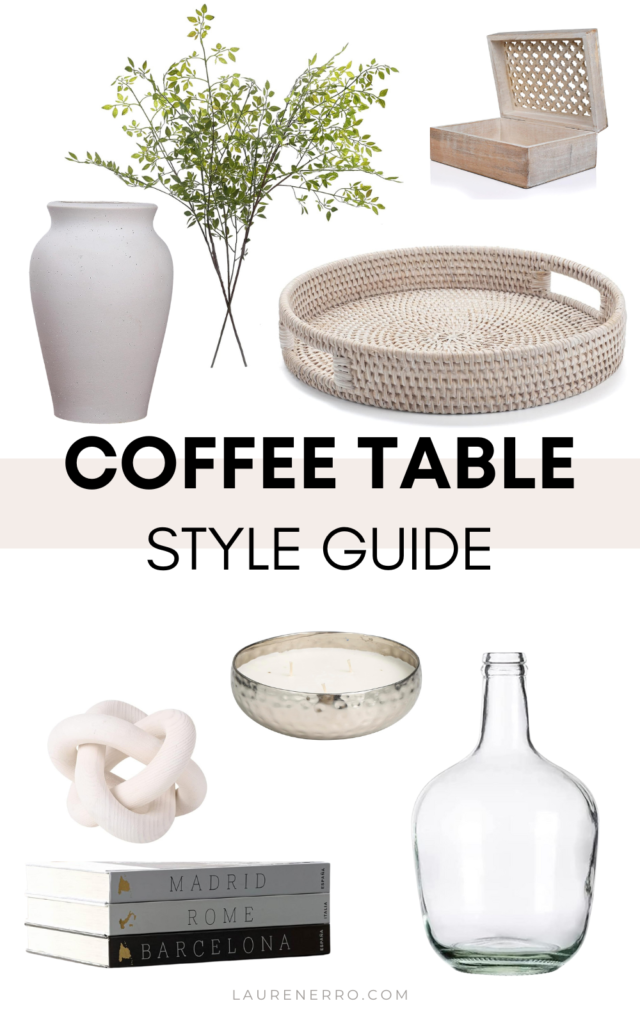 Coffee Table Decor Ideas styling guide