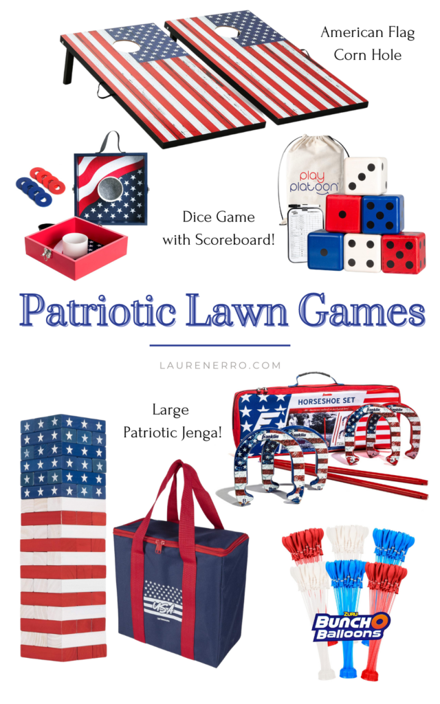 Patriotic Lawn Games