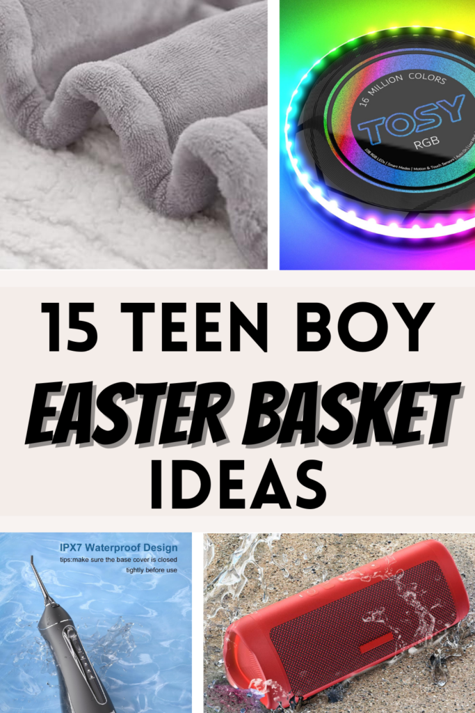 Easter Basket ideas for teen boys