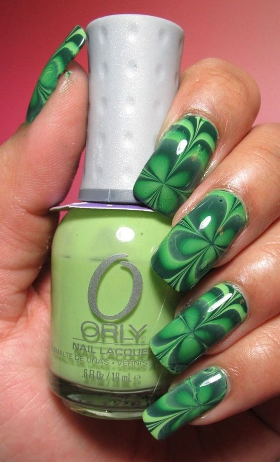 St. Patrick's Day Nail designs