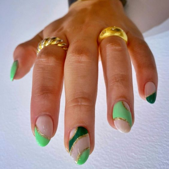 St. Patrick's Day Nail designs