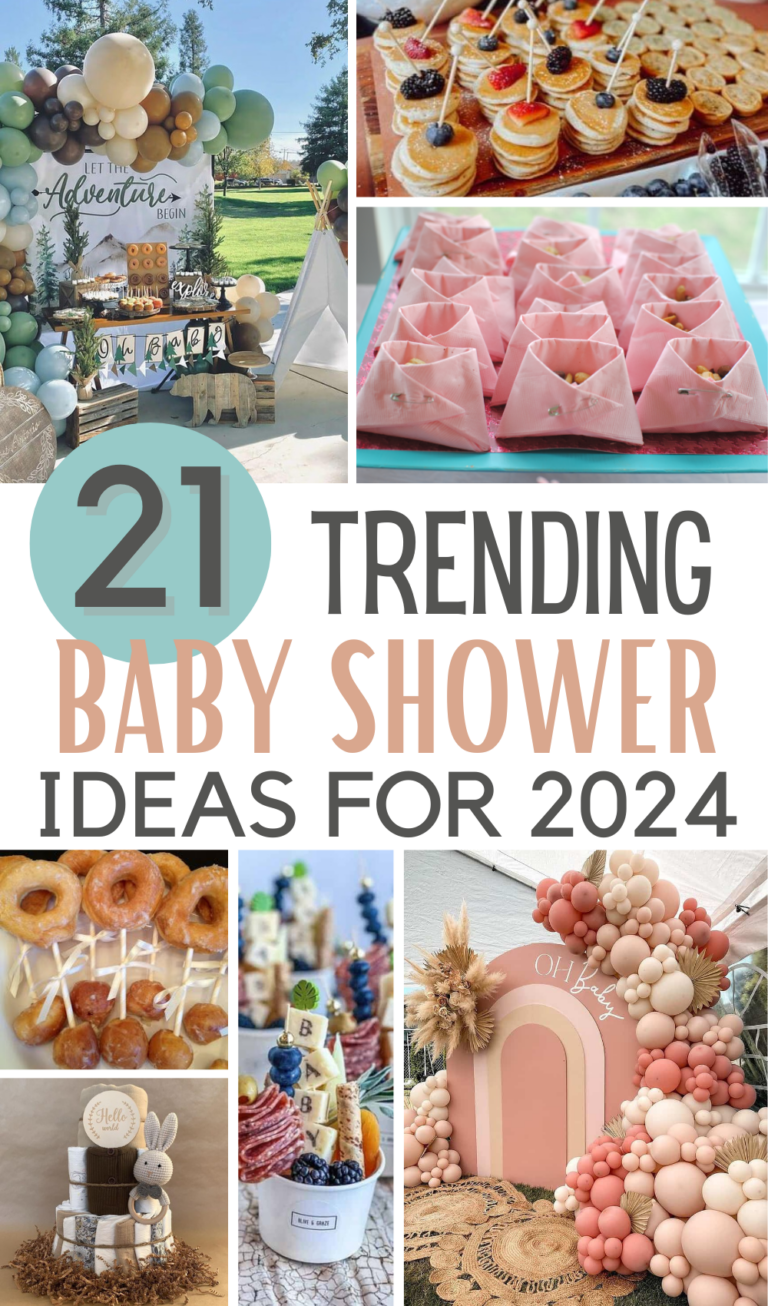 21 Trending Baby Shower Party Ideas