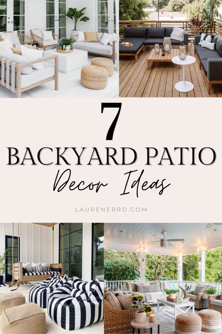 7 Backyard Patio Decorating Ideas On A Budget