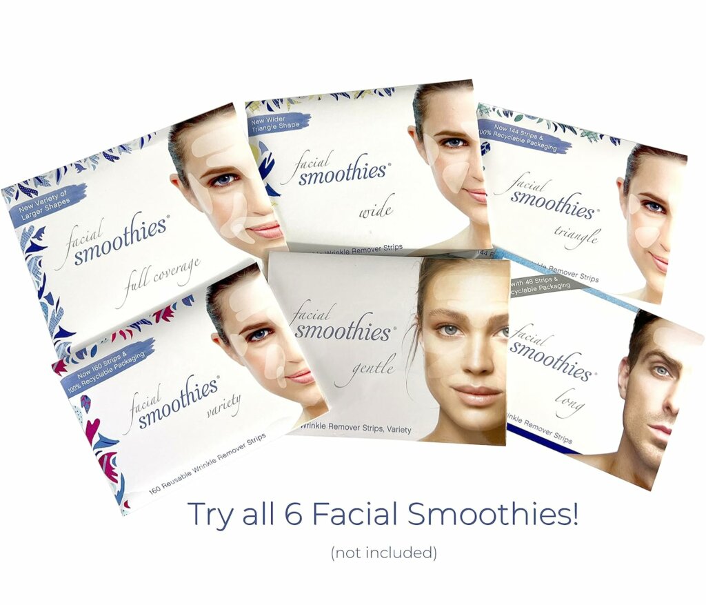 Facial Smoothies Full Coverage Wrinkle Remover Strips
