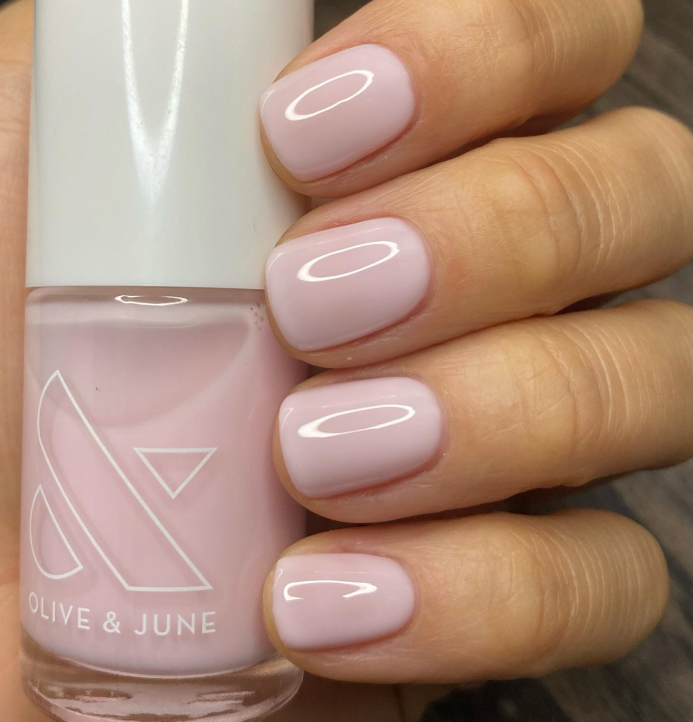 Olive and June Milky Pink Nail Polish